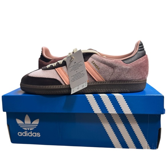 W Adidas Originals Samba OG Warm Clay Clear Orange JI2682 Casual Shoes Sneakers - Picture 2 of 5